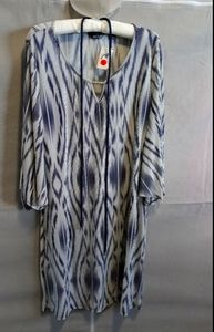 NWT Navy and White Dress